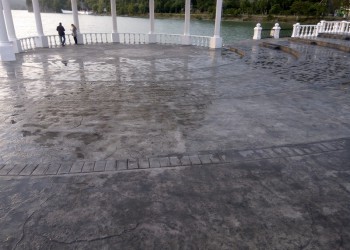 Площадки из бетона Благоустройство территории из бетона. Подробнее